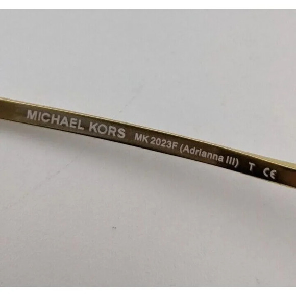 🕶️Frame Only! Michael Kors MK2023F Adriana III Sunglasses 53/21 135 /MZ725🕶️ - Picture 5 of 9